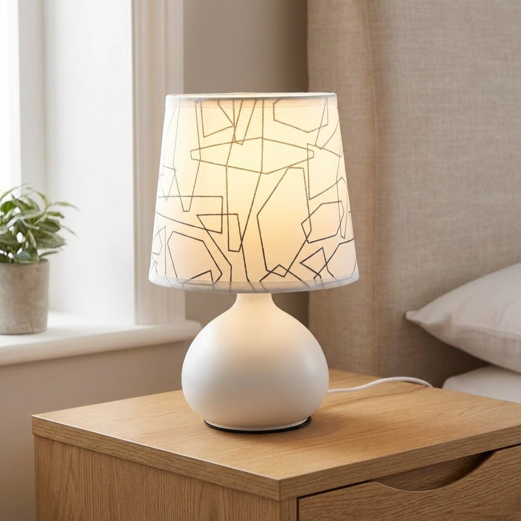 Modern Geometric Table Lamp -  Geomara