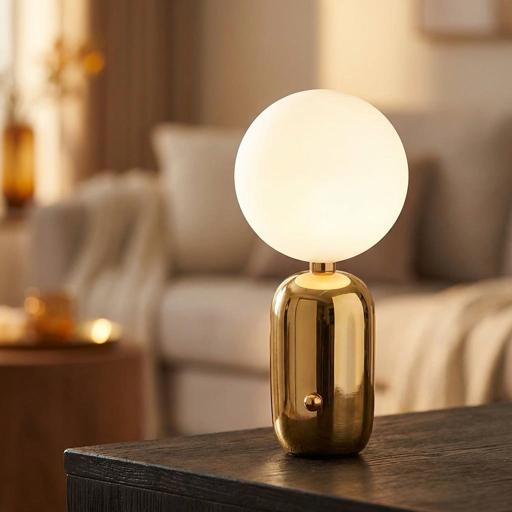 Modern Globe Table Lamp -  Orbisol