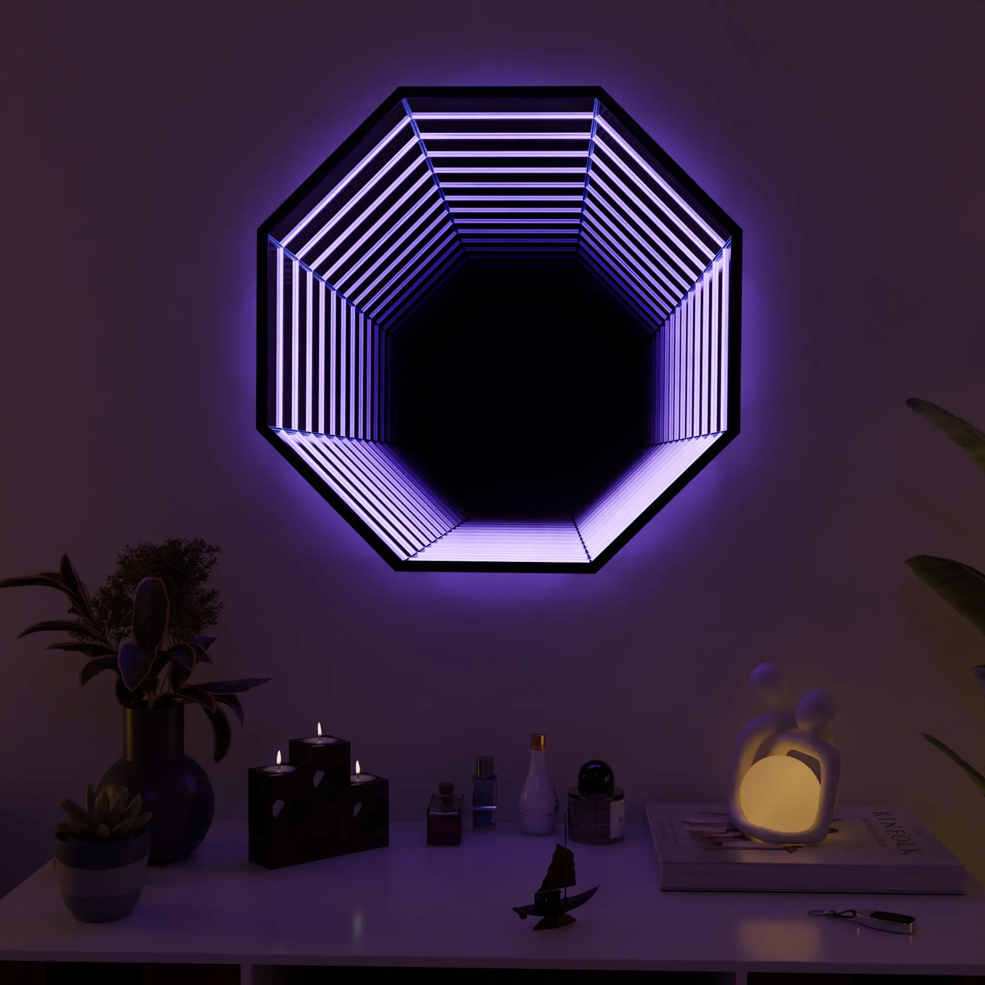 Modern Hexagon Wall Lamp -  Hexalume