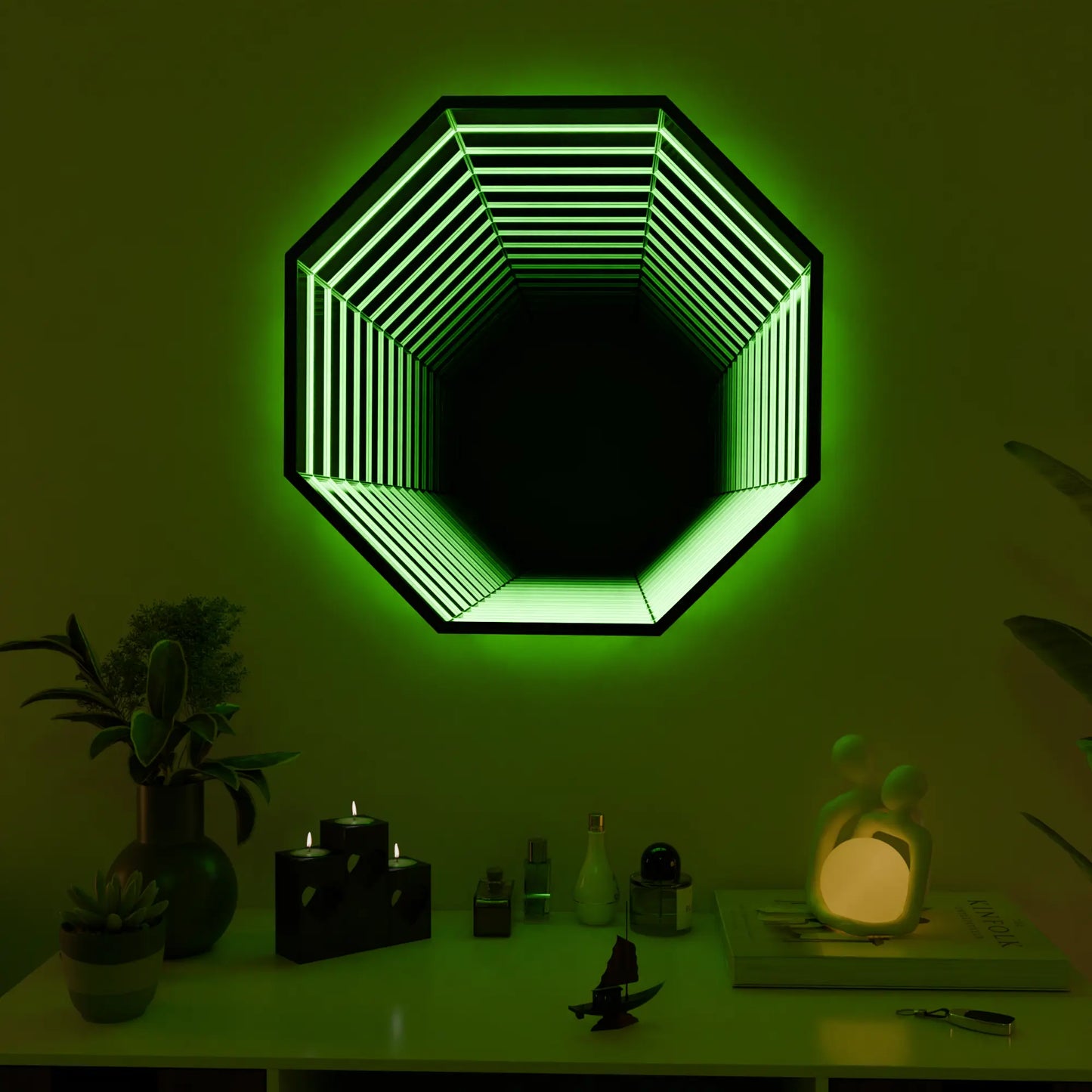 Modern Hexagon Wall Lamp -  Hexalume
