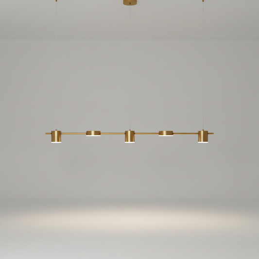 Moderne Aluminium Pendelleuchte - Glowlume