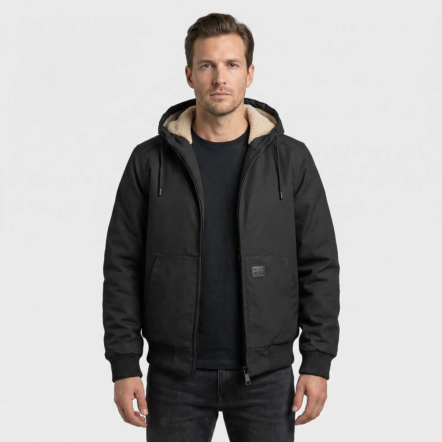 Moderne Bomberjacke Mit Kapuze - Arvid