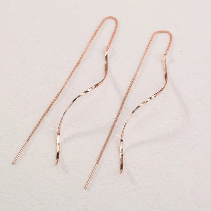 Moderne Ohrstecker - LongWaves 