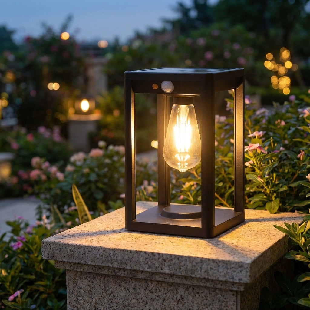 Motion Sensor Outdoor Lantern -  Solique