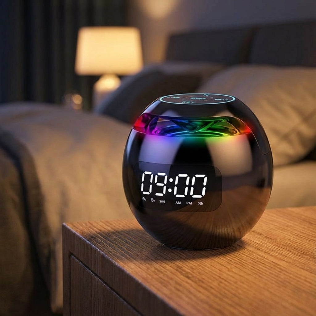 Multicolor Mood Light Speaker -  Auraclock