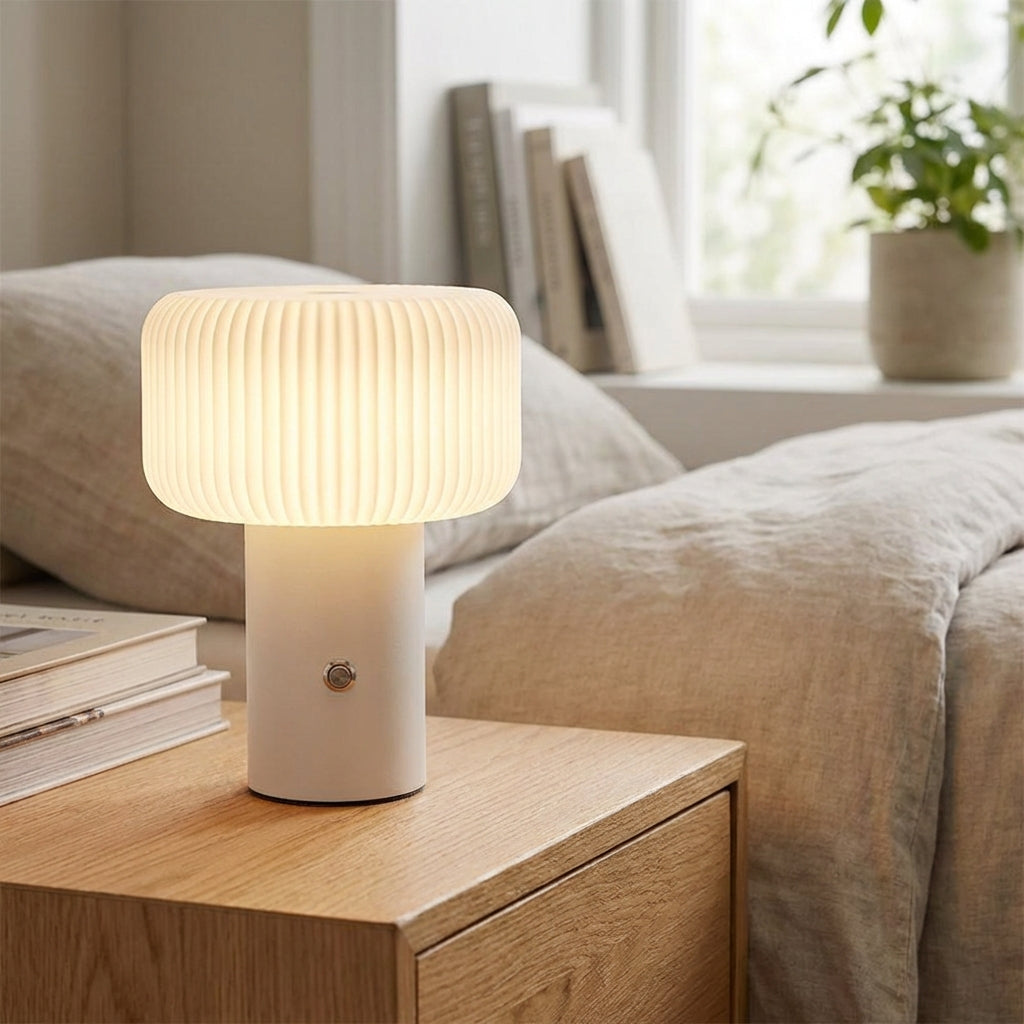 Mushroom Shaped Table Lamp - Funglow