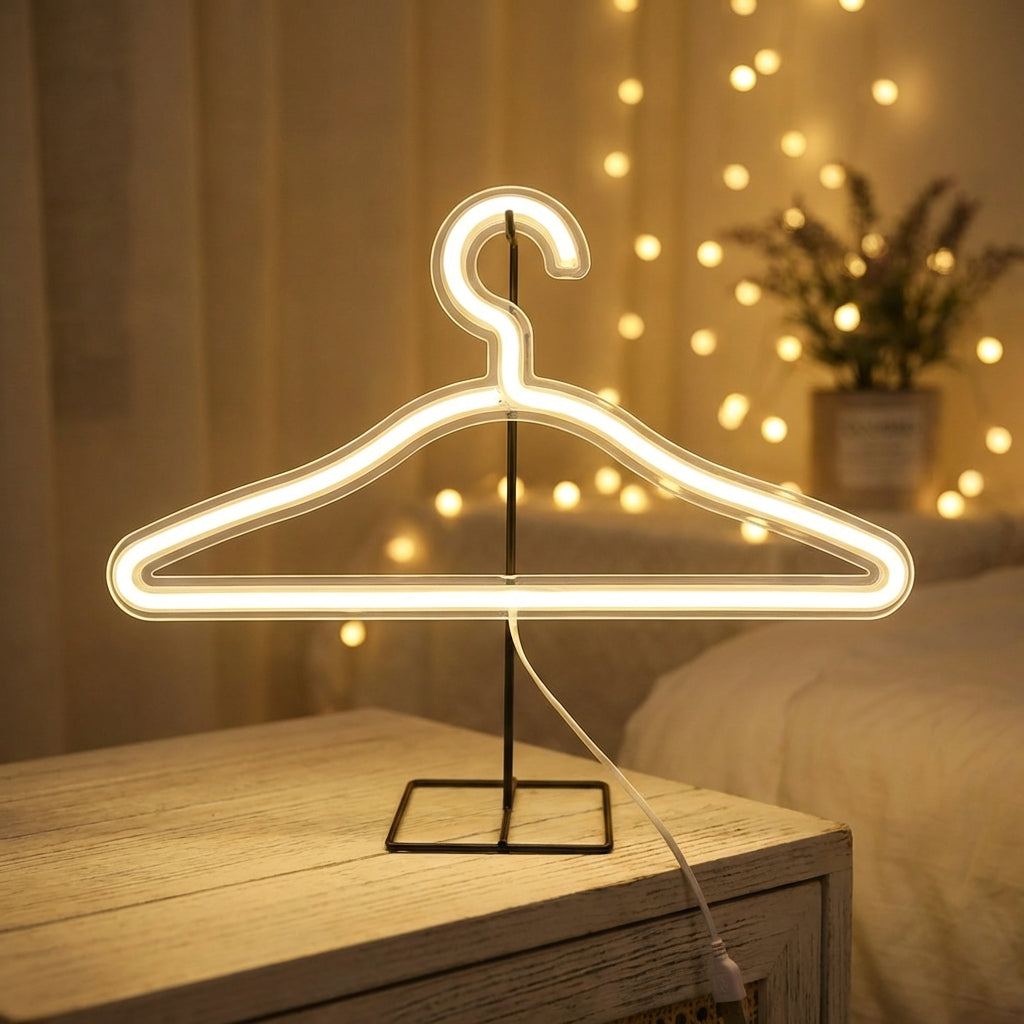 Neon Style Hanger Lamp - LumiHanger