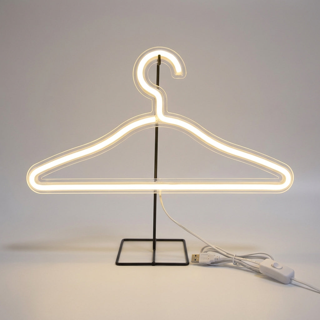Neon Style Hanger Lamp - LumiHanger