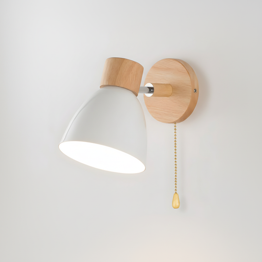 Nordische Holz Wandleuchte - WoodLuma