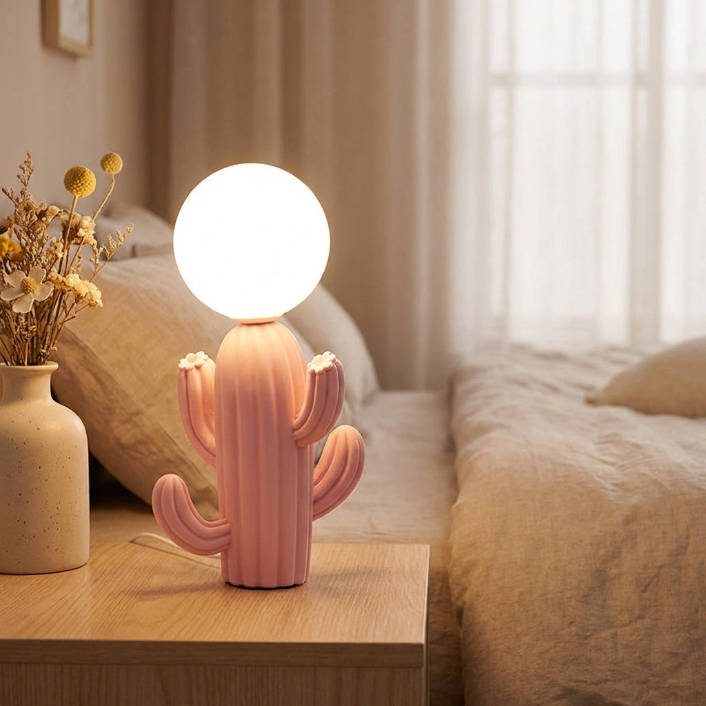 Novelty Cactus Table Lamp -  Luminacti
