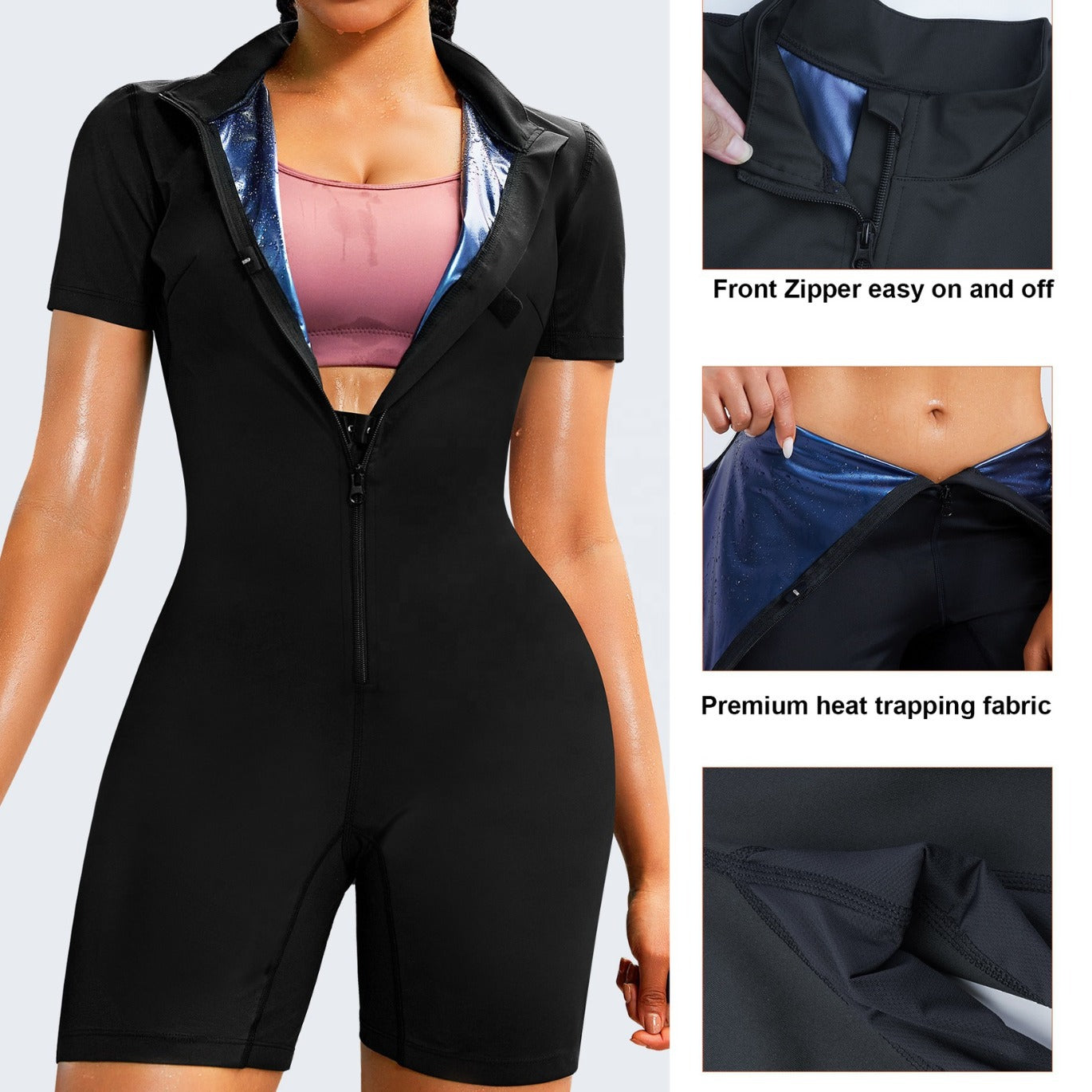 Helkroppsshaper Bastuoutfit – Celina