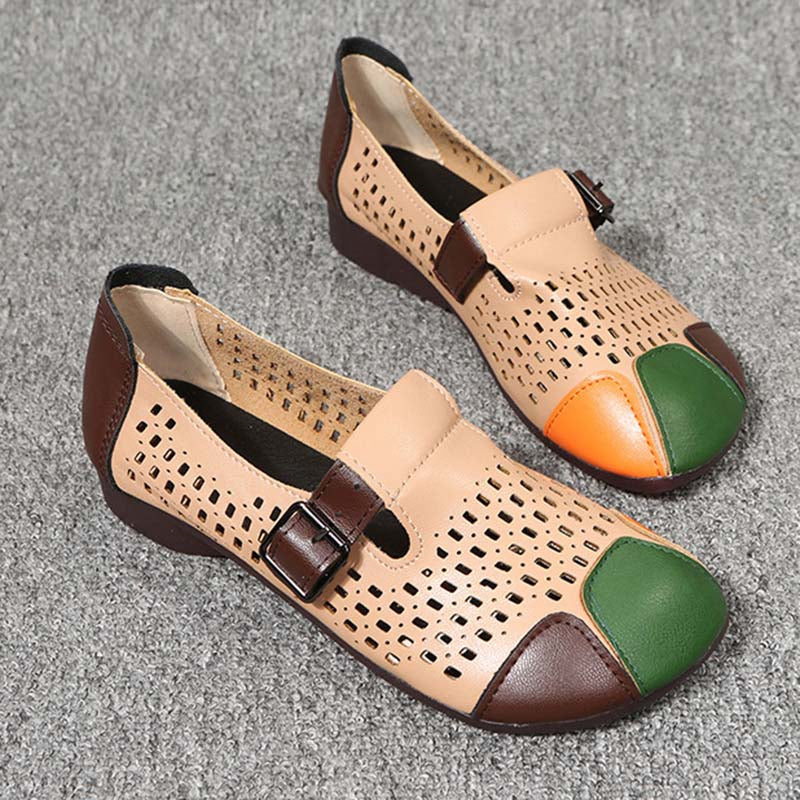 Höstliga damsandaler med spänne – Zoë