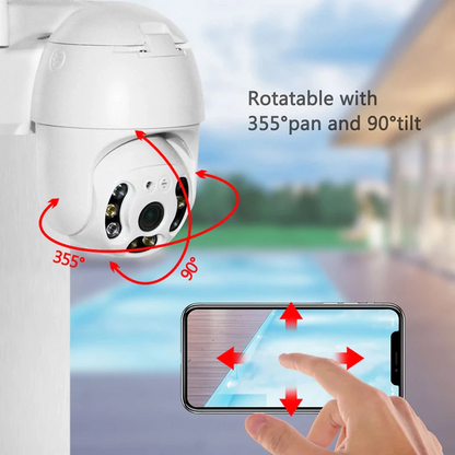Set med 4 smarta WiFi-säkerhetskameror – SmartCam Set 4X