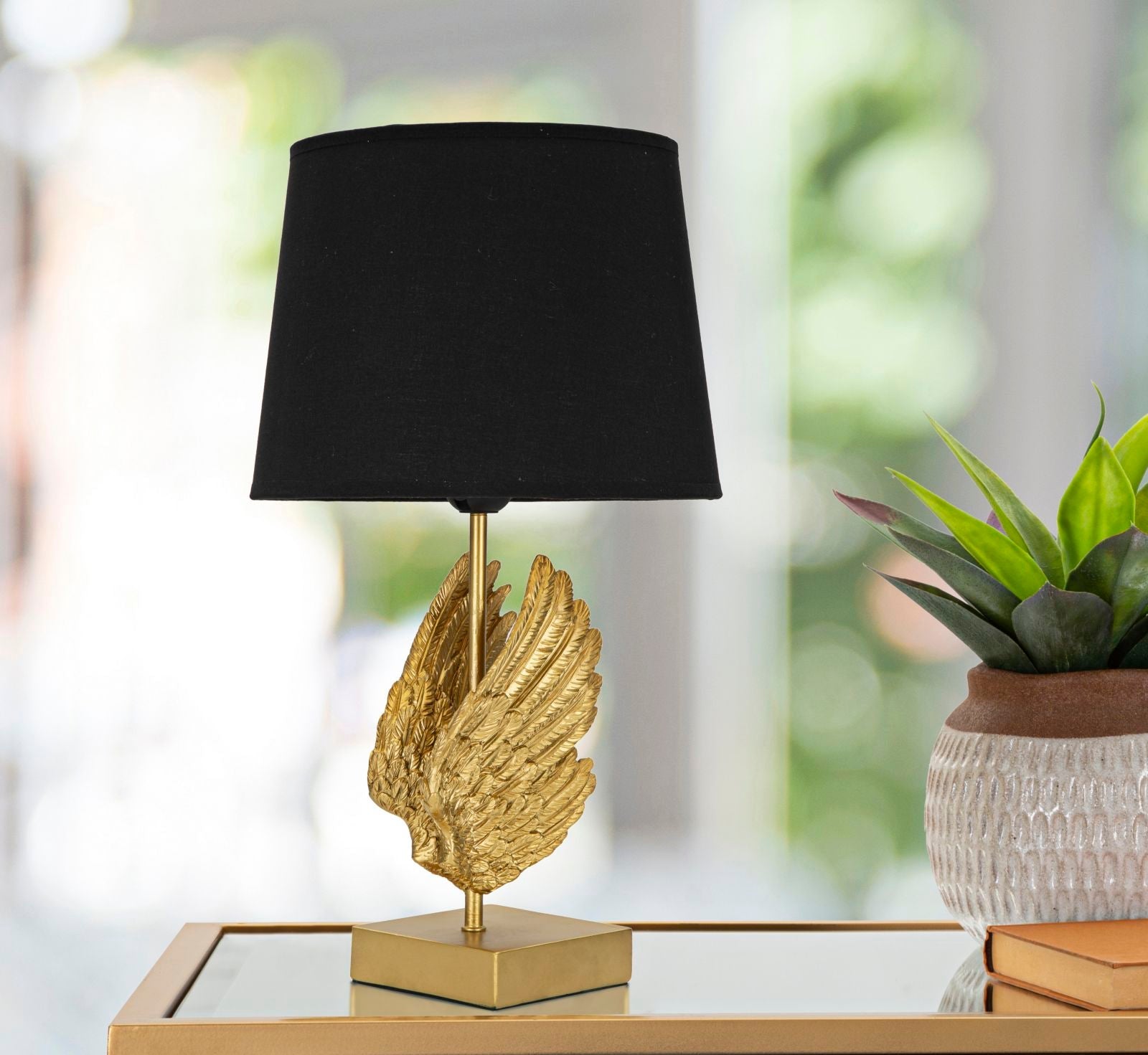 Ornate Wing Table Lamp - Aurelium