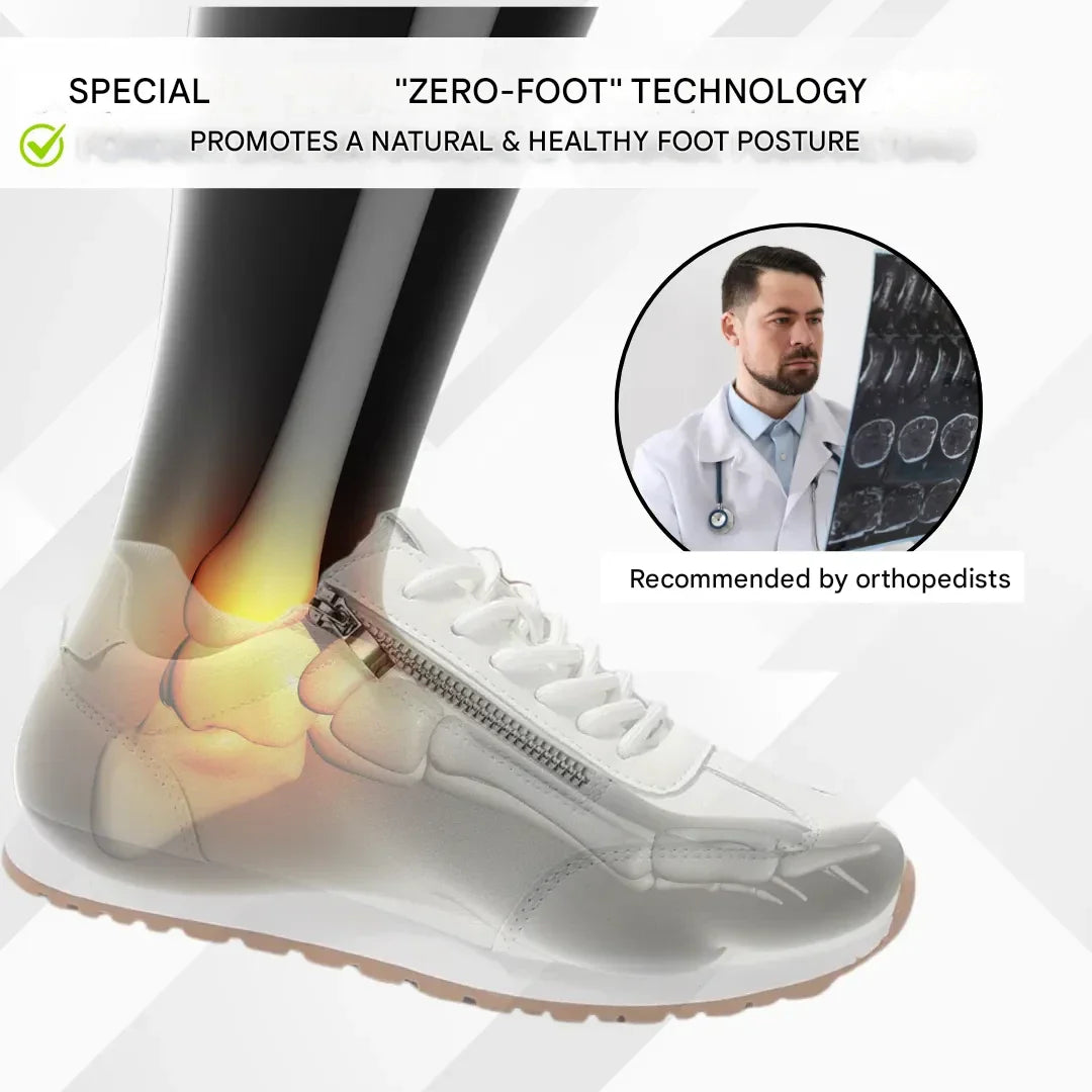 Damsneakers med ergonomisk sula – Chiara