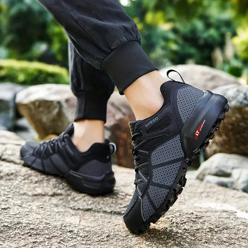 Andningsaktiva herr-vandringsskor med stöd och komfort – TrailStep Pro