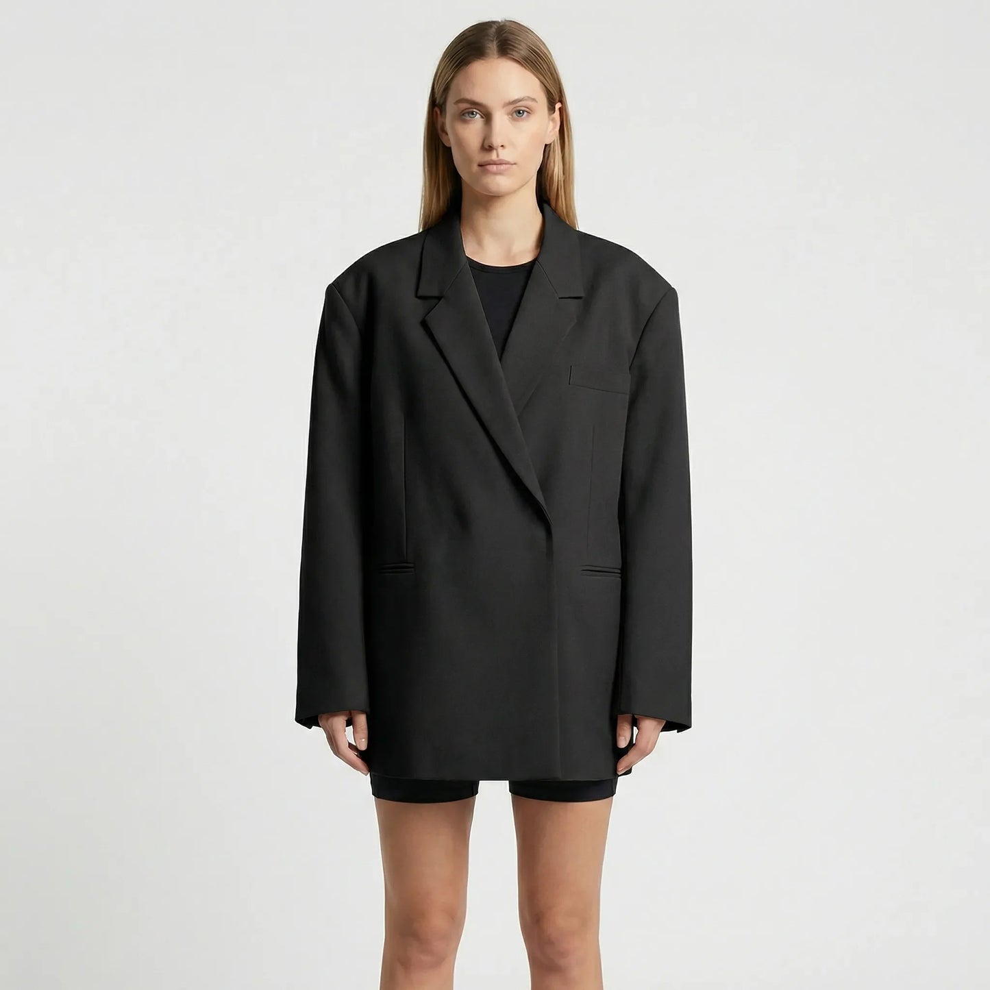 Oversized Damenblazer Mit Klarer Silhouette - Alexia