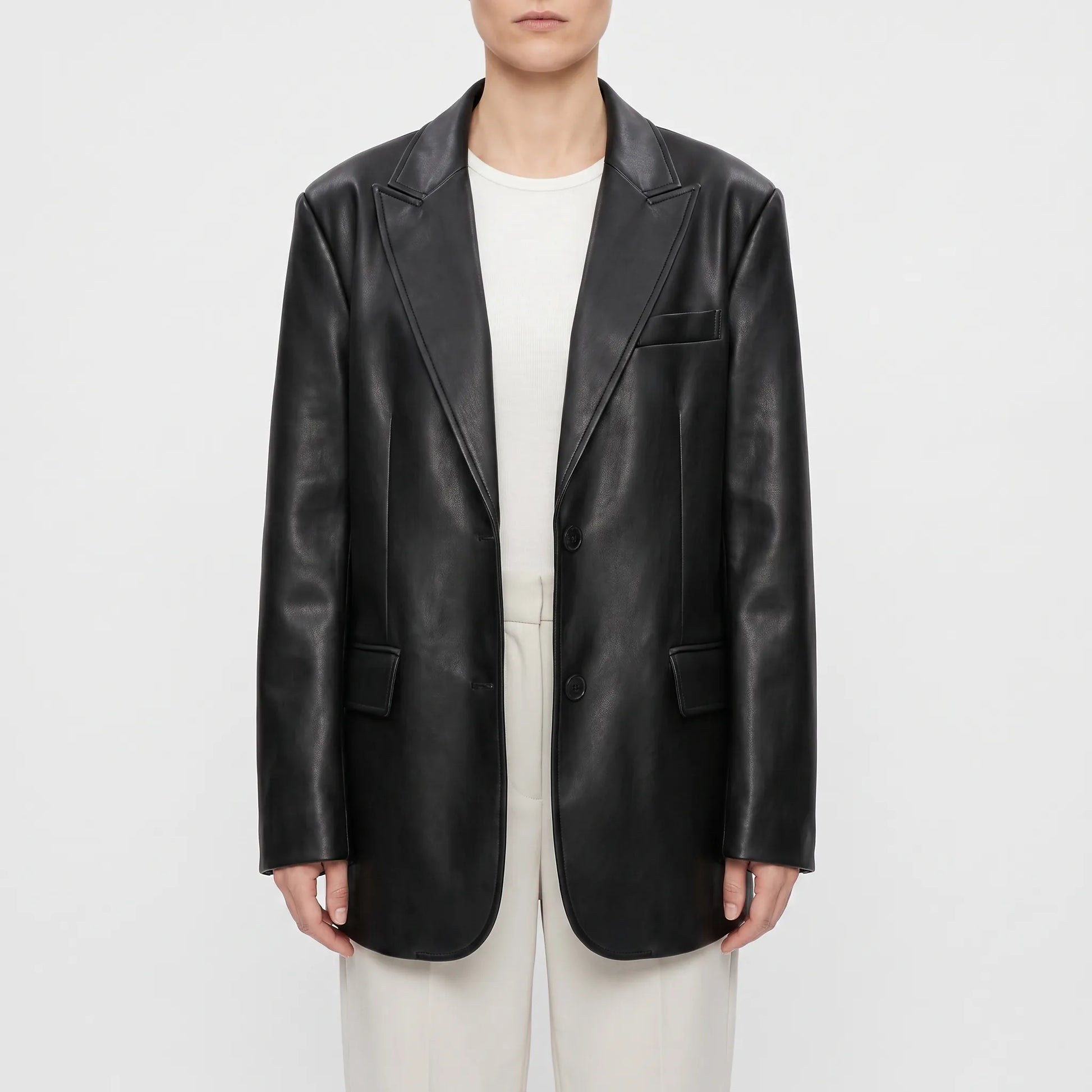 Oversized Enkelknäppt Kavaj -  Christy