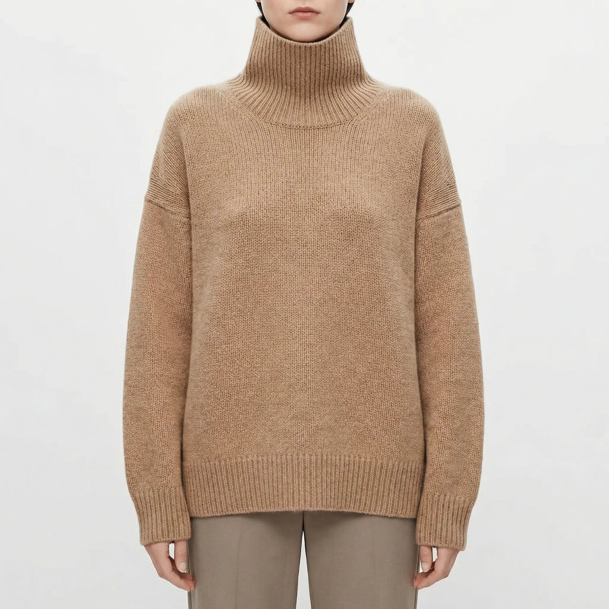 Oversized Rollkragenpullover - Louisa
