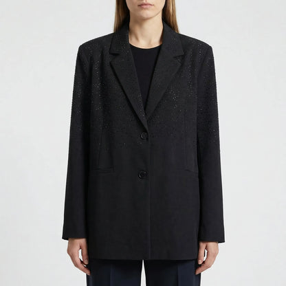 Oversized Sparkle-Detail Women's Blazer - Dianne