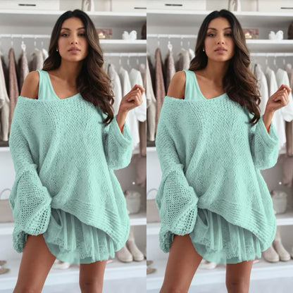 Trendig off-shoulder-topp - Sarah | Ett bekvämt måste-ha!