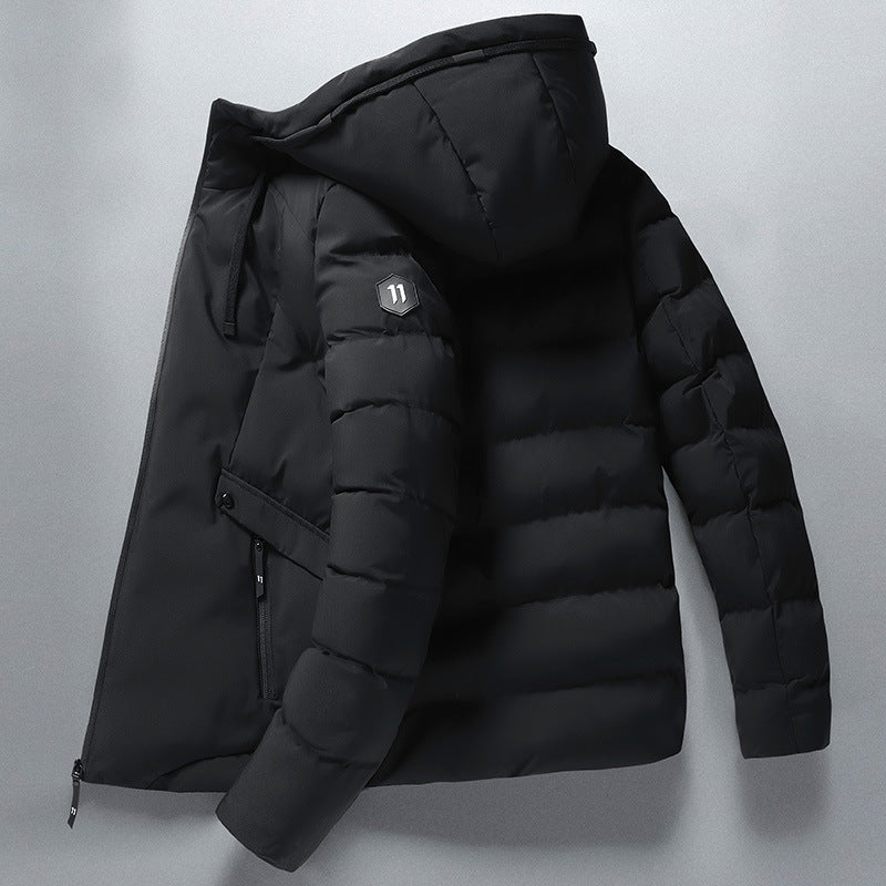 Padded Hooded Men's Winter Jacket - Tomas