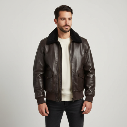 Pilotenjacke Mit Kragen - Marshall