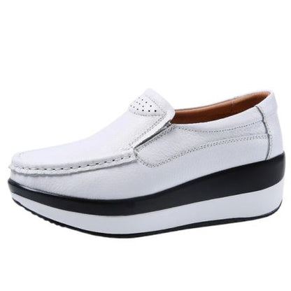 Platform Slip-On Shoe With Orthopedic Support - Erika