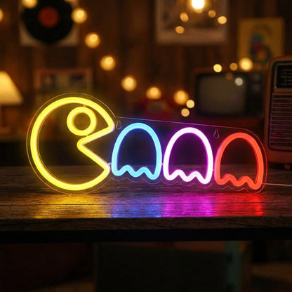 Playful Ghost Neon Sign -  Phantomix
