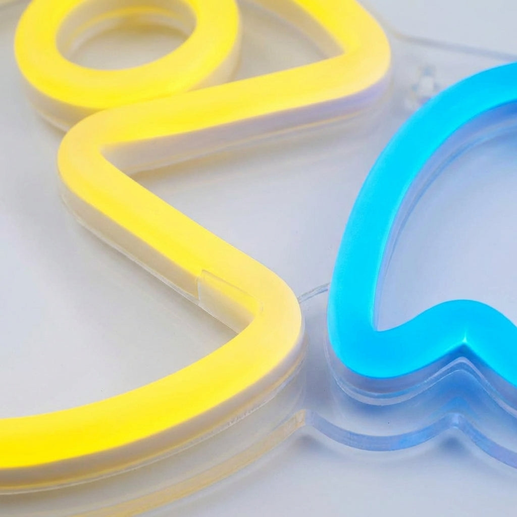 Playful Ghost Neon Sign -  Phantomix