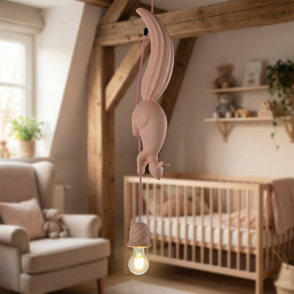 Playful Hanging Pendant Light -  Squirlune