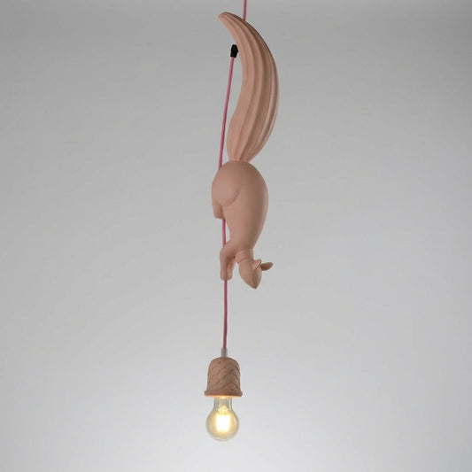 Playful Hanging Pendant Light -  Squirlune