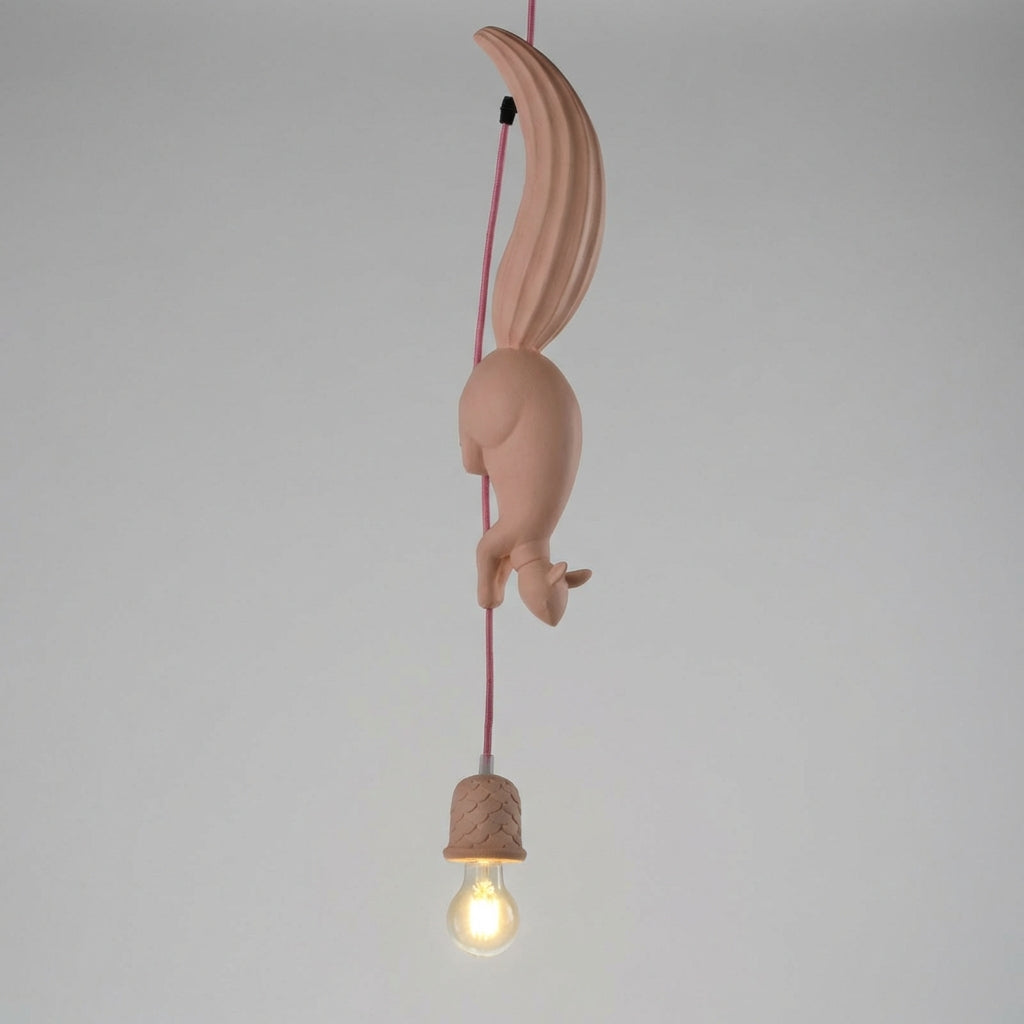 Playful Hanging Pendant Light -  Squirlune