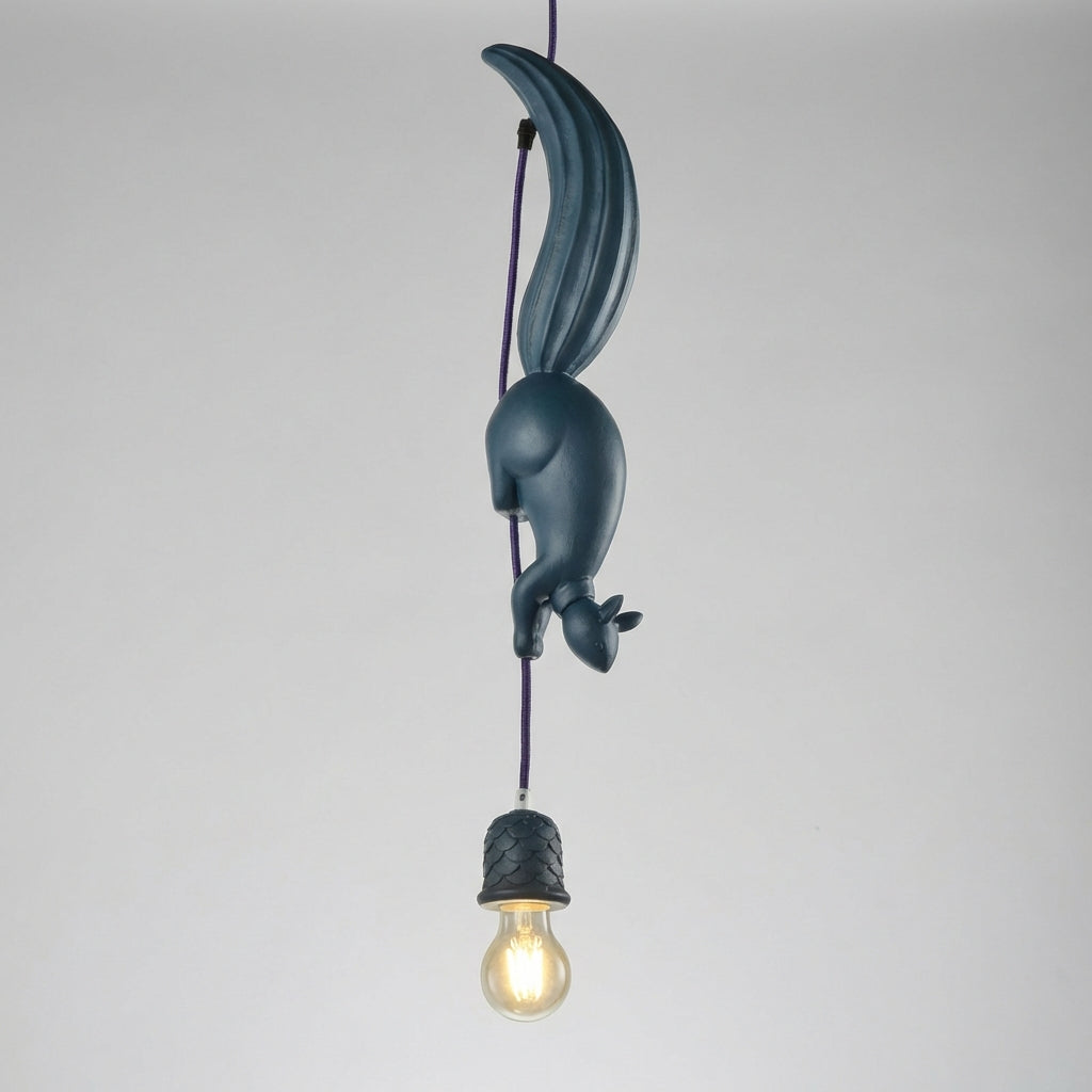 Playful Hanging Pendant Light -  Squirlune