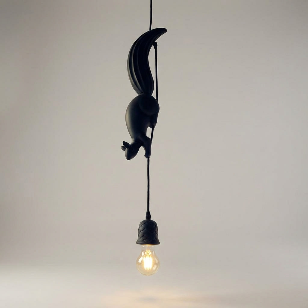 Playful Hanging Pendant Light -  Squirlune