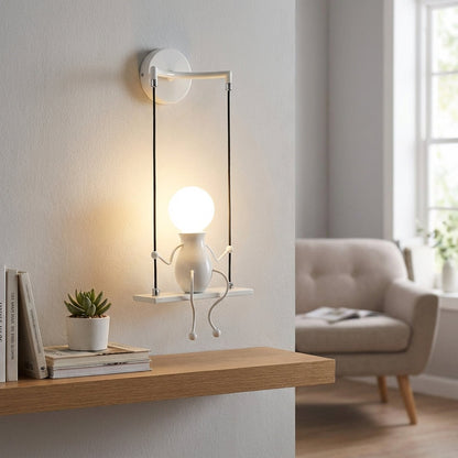 Playful Swinging Wall Lamp -  Swinglite