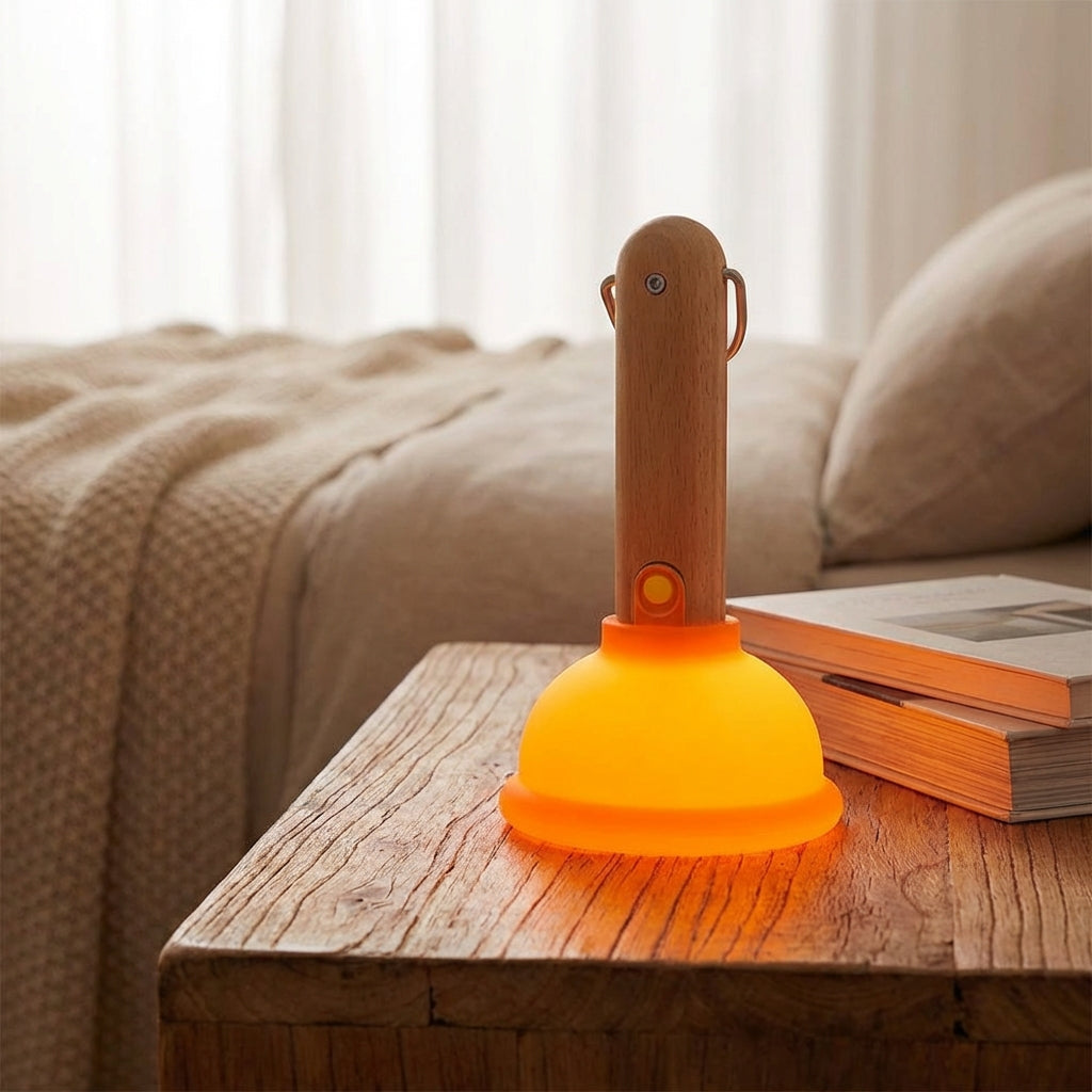 Plunger Style LED Lamp - Plungeo