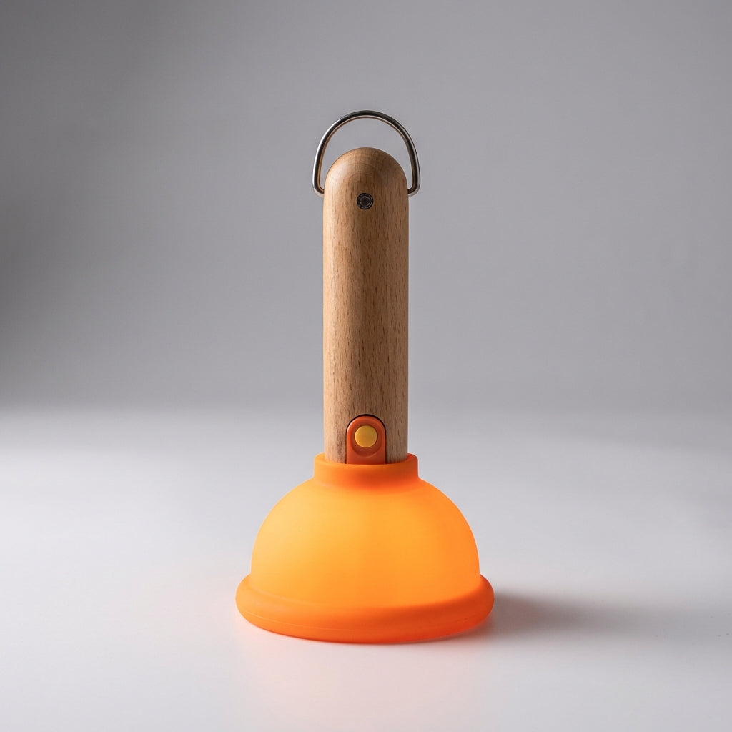 Plunger Style LED Lamp - Plungeo