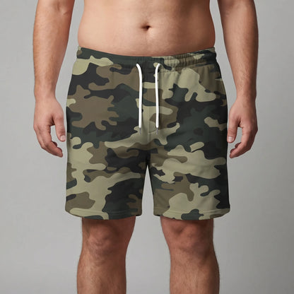Plus Size Athletic Leisure Shorts - Christopher