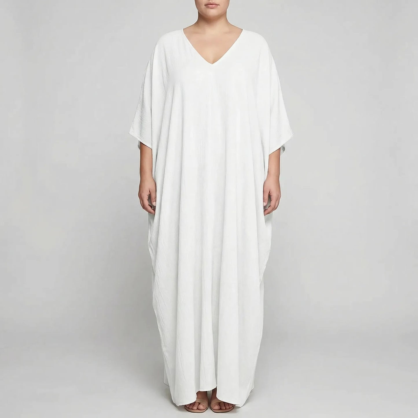 Plus Size Casual Summer Kaftan - Vanessa