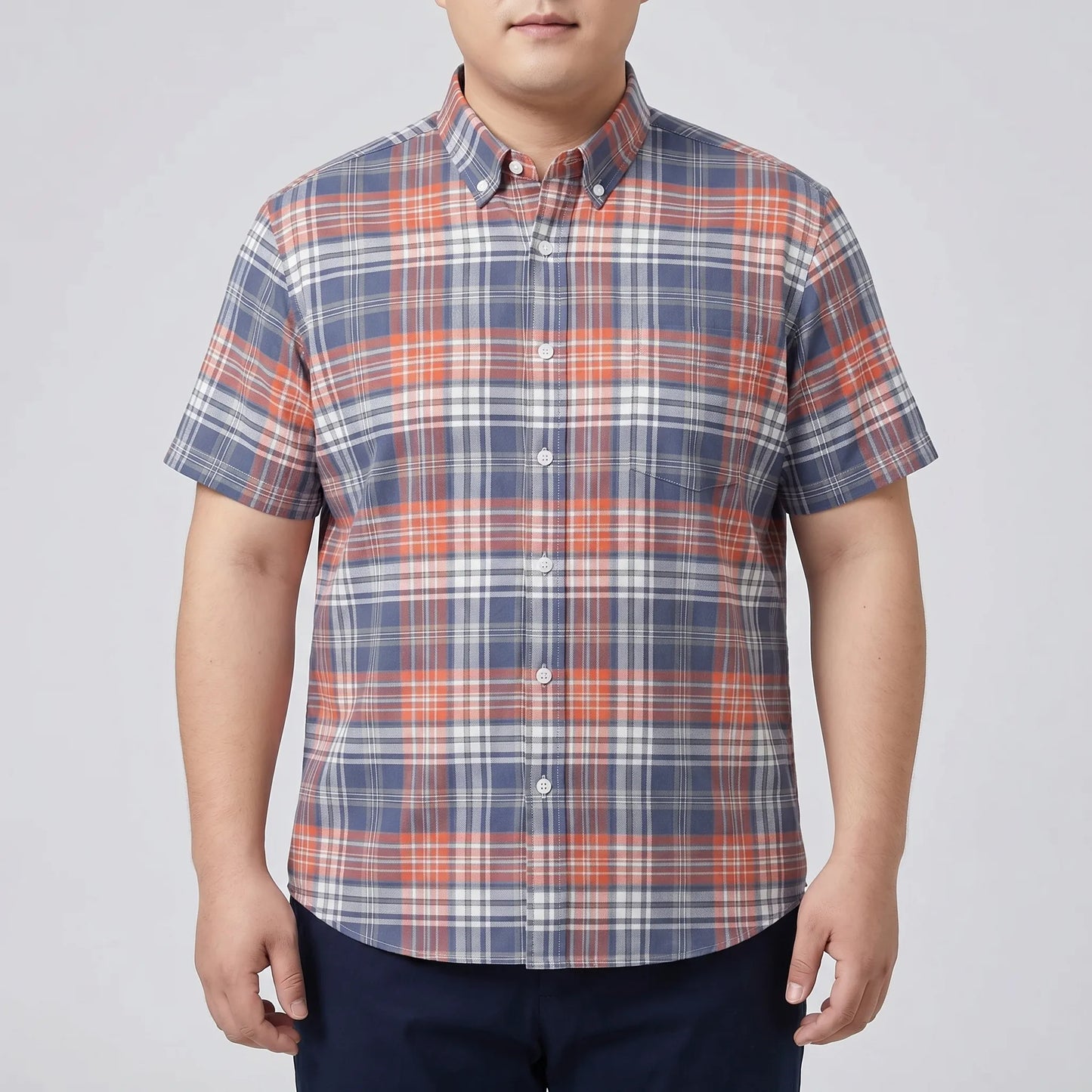 Plus Size Designer Casual Shirt - Owen