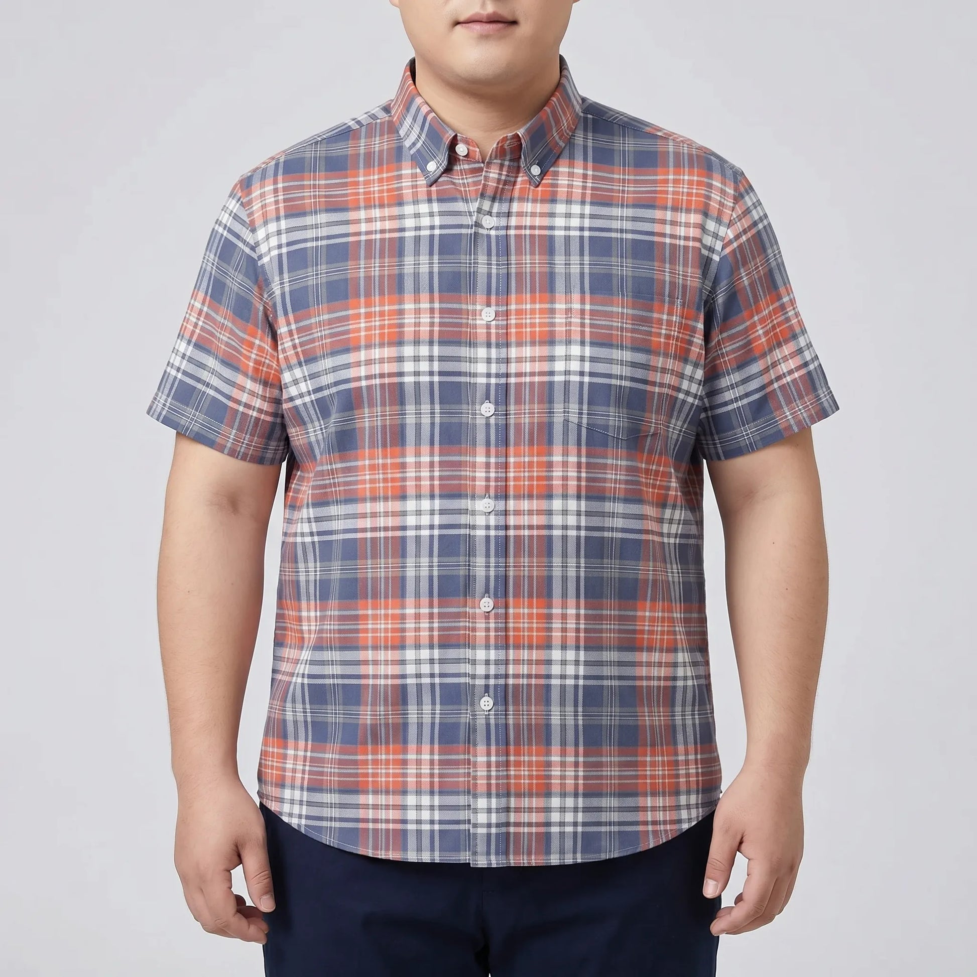 Plus Size Designer Casual Shirt - Owen
