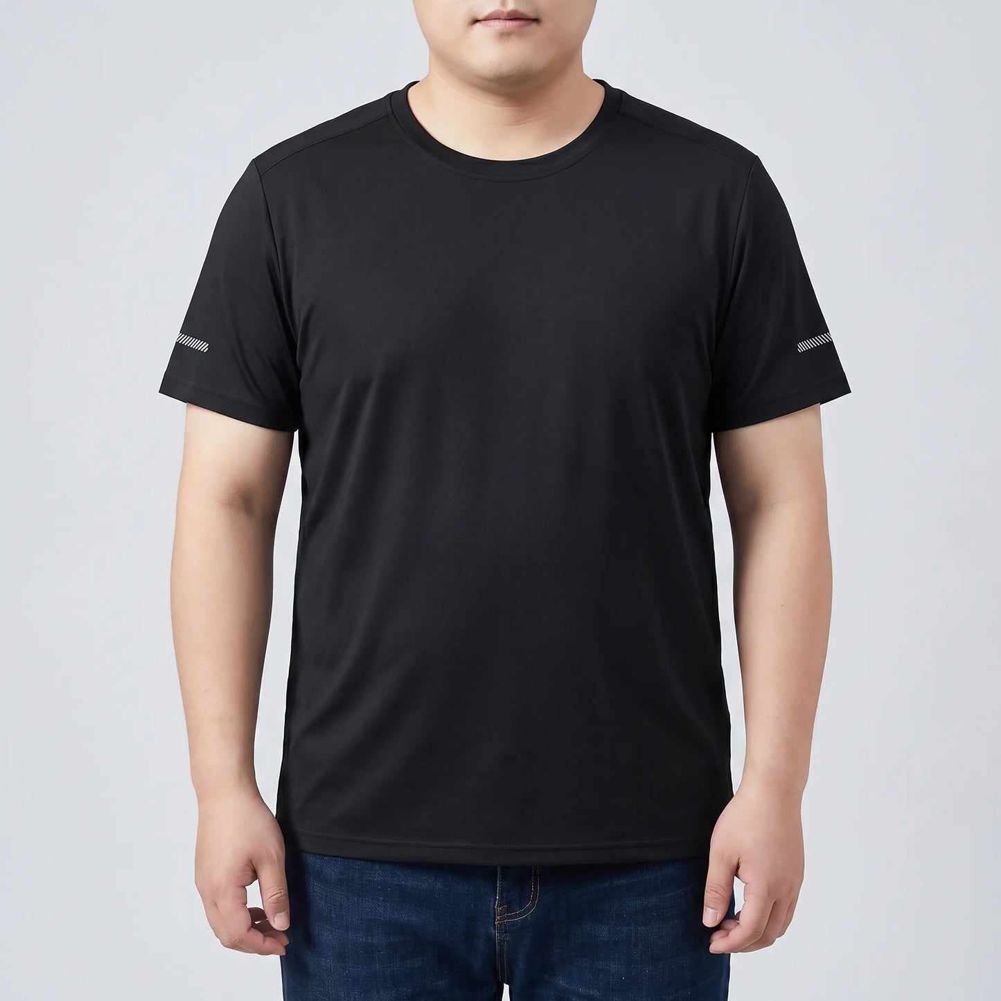 Plus Size Quick-Dry Short Sleeve Tee - Clark