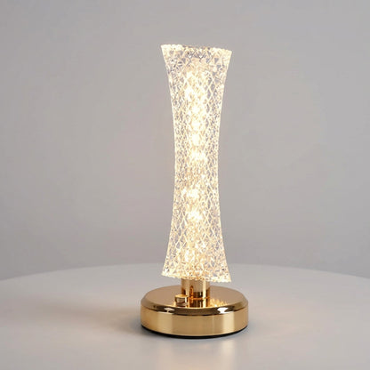 Portable Crystal Style Table Lamp - Crystelle