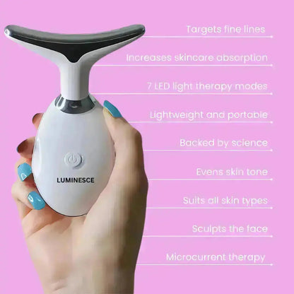 7-i-1 LED Ansiktsuppstramnings- och massagetool – Vénera