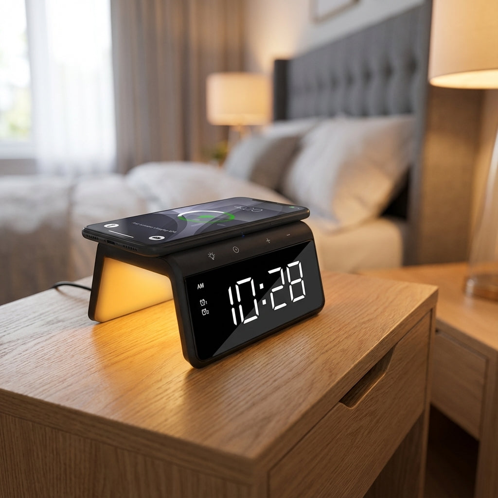 Qi Wireless Charging Alarm -  Chargello