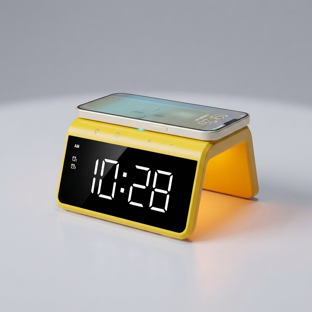 Qi Wireless Charging Alarm -  Chargello