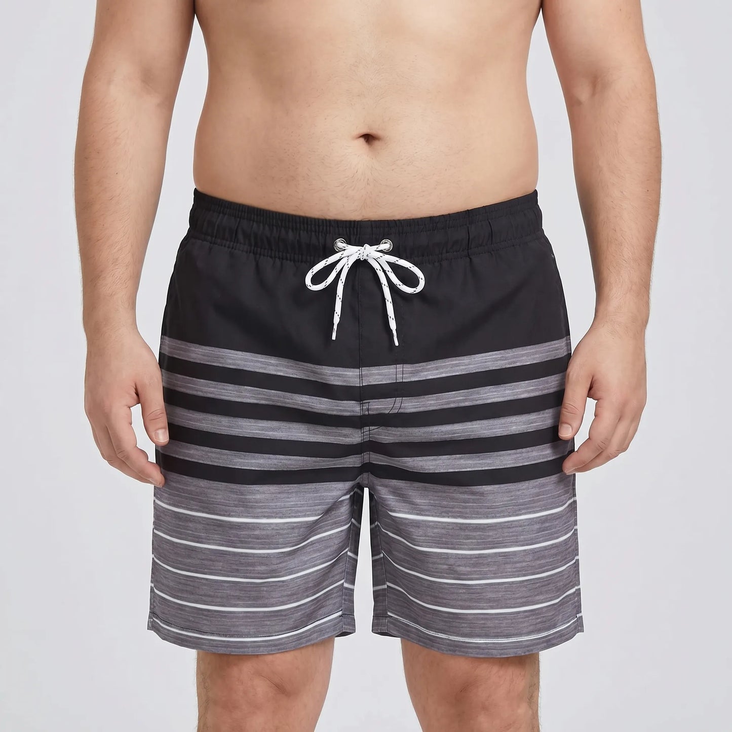 Quick-Dry Printed Swim Shorts - Todd