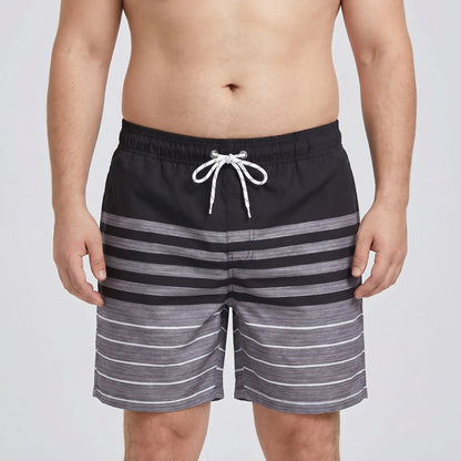 Quick-Dry Printed Swim Shorts - Todd