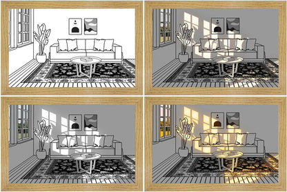 LED-belysningsbild – Luminza